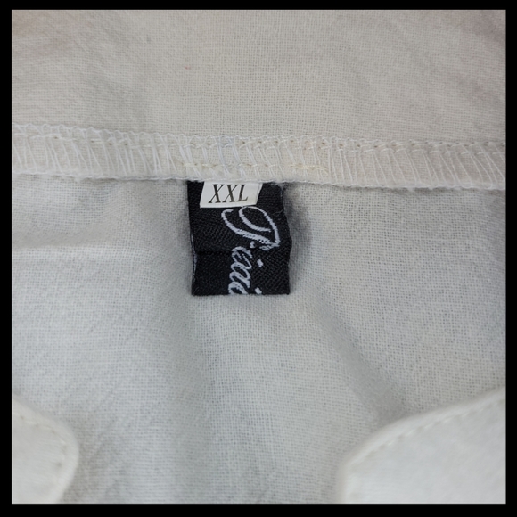 Young Mens Cotton 2 Piece Ivory Knot Garment - Picture 8 of 12